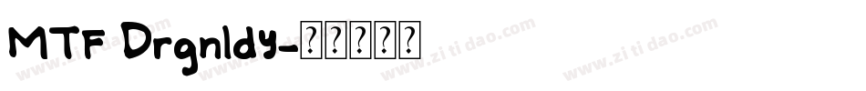 MTF Drgnldy字体转换